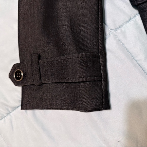 Kasper Women’s Charcoal Gray belted blazer - Picture 6 of 9